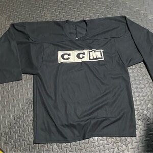 CCM Black and White Men's Jersey Shirt